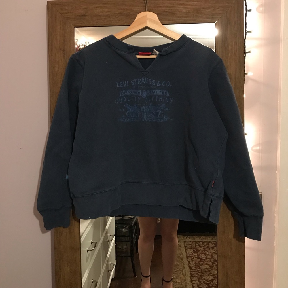 Levi blue xl sweatshirt